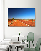 Obraz Australian road sign on the highway 1729